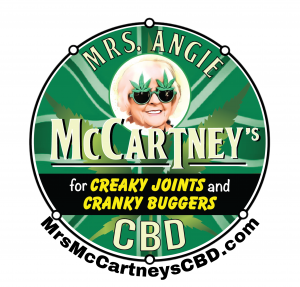 Mrs. McCartney's CBD Logo with URL