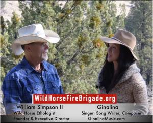 On location in the Cascade-Siskiyou Mountains, William E. Simpson II and Ginalina discuss the making of new music video 'We Are The Wild Horses'