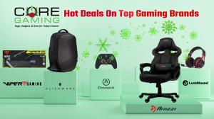 CORE GAMING CONTINUES HOT DEALS ON TOP GAMING BRANDS