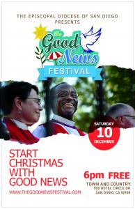 Presiding Bishop Michael Curry at the Good News Festival on Dec 10