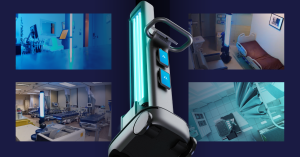 OhmniClean UV-C Disinfection Robot for Hospital Disinfection