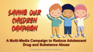 This is the main image of the Saving Our Children Campaign