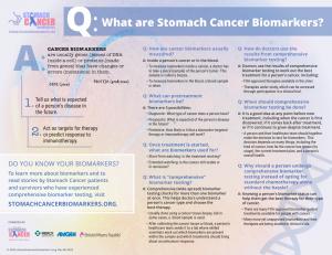 What are stomach cancer biomarkers and why you should test?